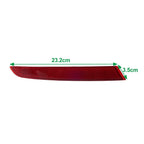 Rear Bumper Side Marker Reflector Lights for BMW X3 (2018-2021)