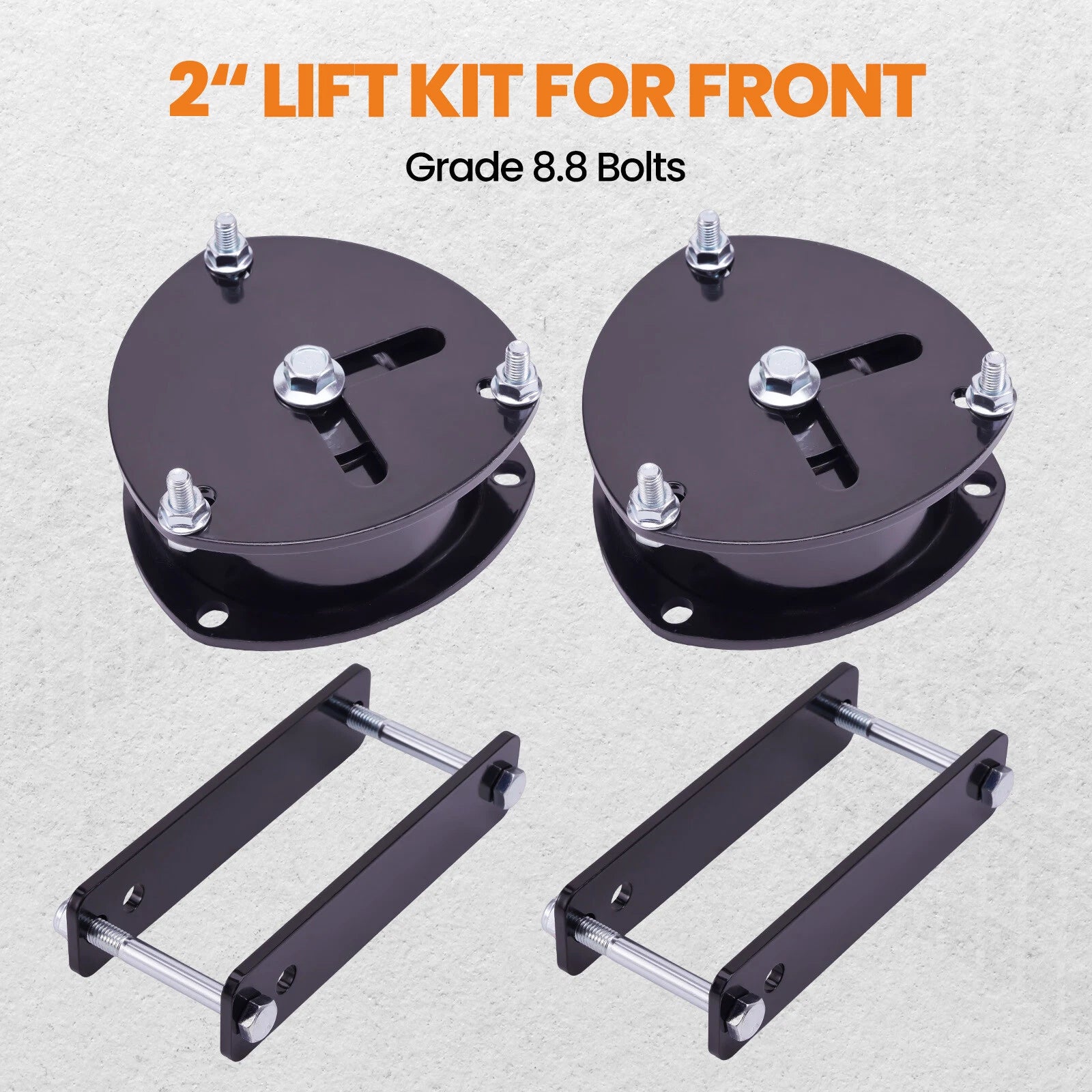2" Lift Kit for Honda ACTY HA4 (1990–1998) Black Powder Coated Steel
