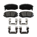 DuraGo Front Rotors & TRW Pro Ceramic Disc Brake Pad Kit for LaCrosse Malibu Regal (2010–2016)