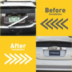 Rear Tailgate Liftgate Handle Garnish for Toyota Prius (2004â2009) Carbon Fiber