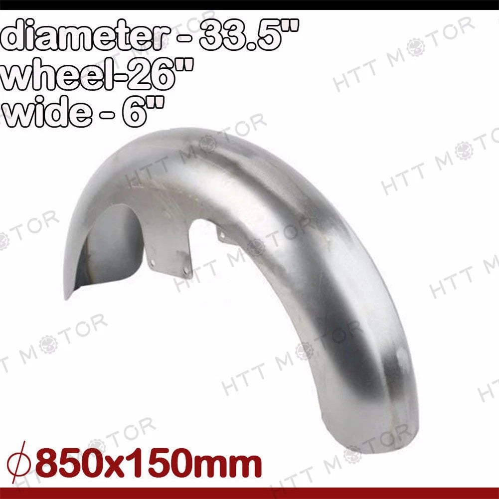 26" Drilled Wheel & 6" Wide Front Fender for Harley Electra Street Glide (2014–2023)