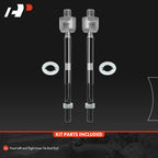 2X Front Inner Tie Rod End for Honda Civic (2017–2021) CR-V (2020–2023)