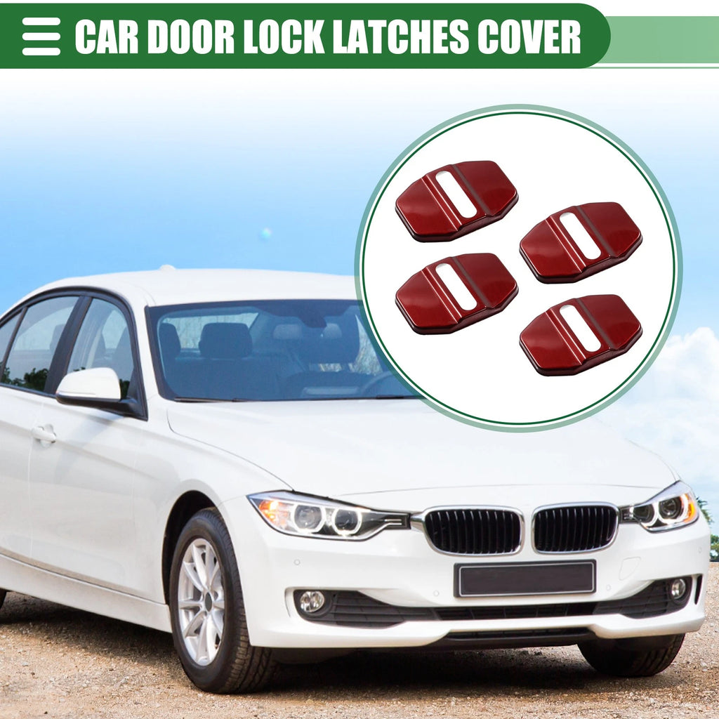 4pcs Door Latch Lock Cover Protector for BMW 1 Series 2 Series X5 