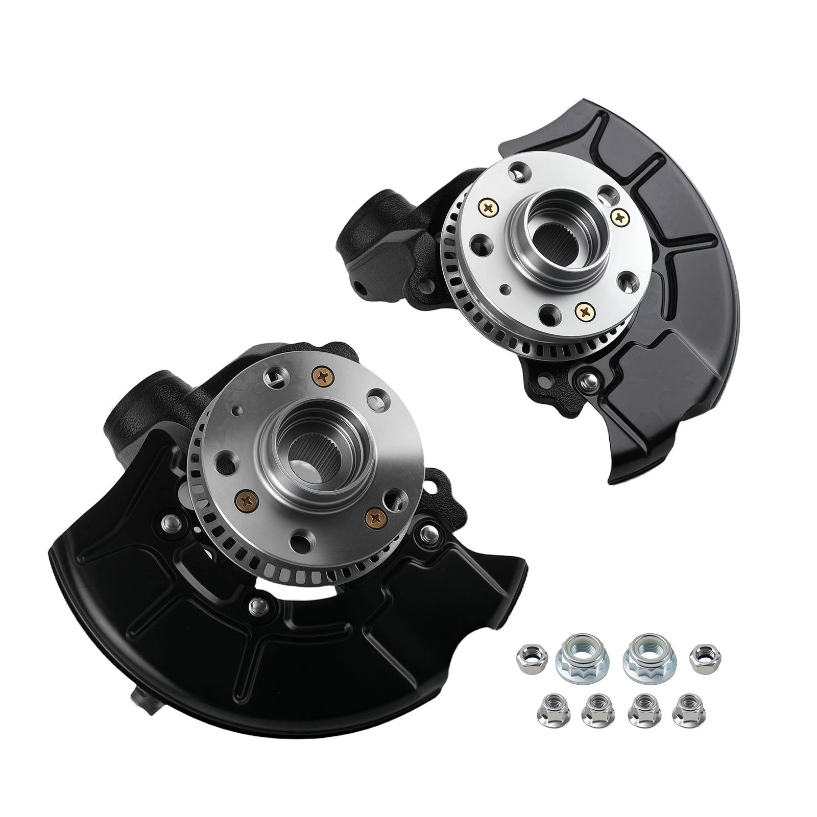 Steering Knuckle Wheel Hub Set for VW Golf Jetta Beetle (2000–2010)