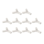 10pcs Tent Pole Tee Connectors for Camping Tents (I.D. 16mm)