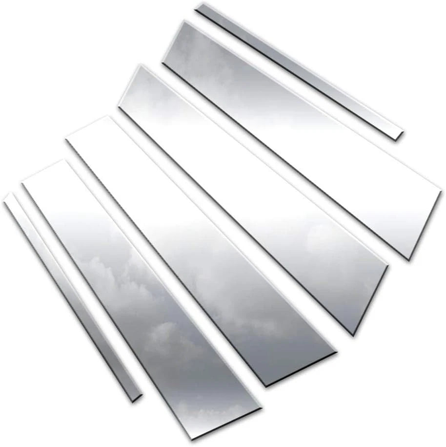 Luxury FX Polished Pillar Post Trim 6pc for Cadillac CT5 Sedan (2020–2022)