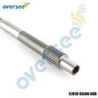 Propeller Shaft for Suzuki DF150T DF200T DF220T DF225T DF250T (2000–2023)
