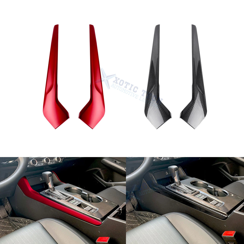 Armrest Box Cover Gear Shift Knob Decor for Honda Civic (2022-2025)