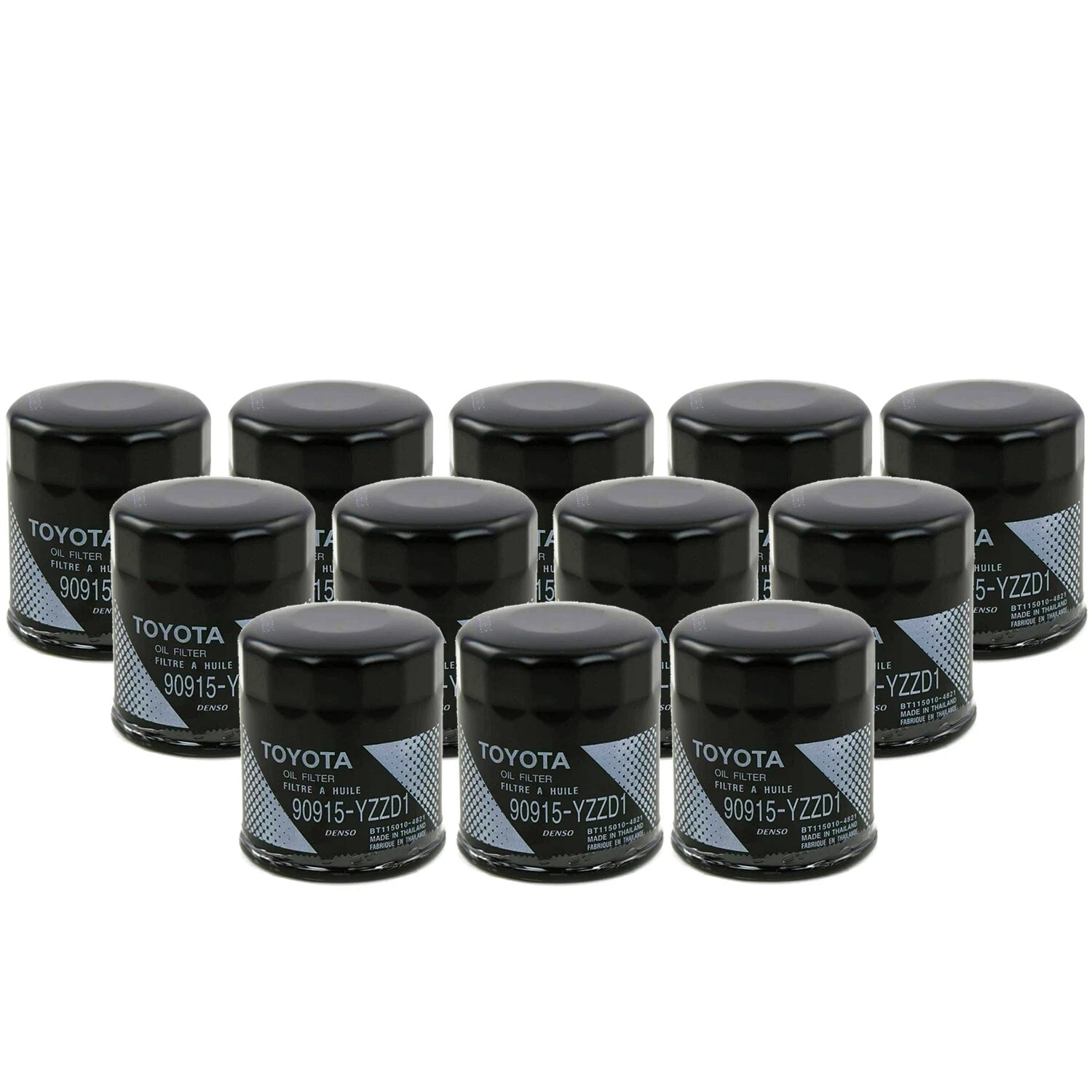 Set of 12 Engine Oil Filters for Lexus Toyota (OEM)