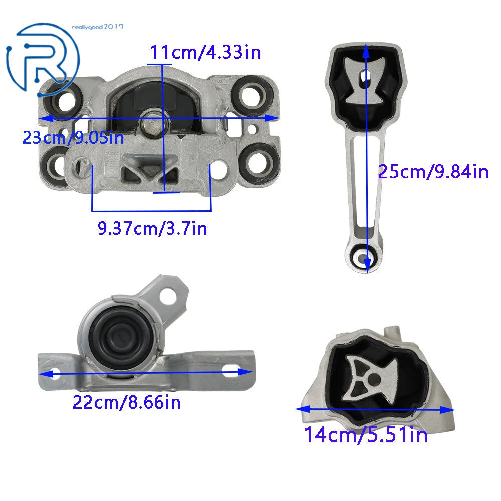 Motor & Trans Mount for Land Rover Range Evoque (2012–2016)