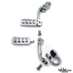 Chrome 5" Dominator CNC FootPeg for Harley Softail