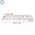 Set of 2 Aluminum Trailer Ramps 6500lbs 72" x 14" for Car ATV Truck