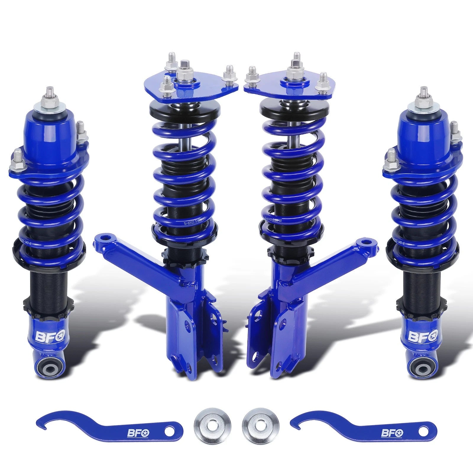 Complete Coilovers Shocks Absorbers Kit for Honda Civic (2001–2005)