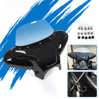 Front Fairing Batwing Windshield for Harley Kawasaki Honda Motorcycle (Universal)