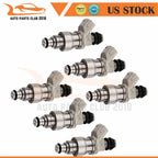 Set of 6 Fuel Injectors for Toyota Camry T100 (1992–1998)