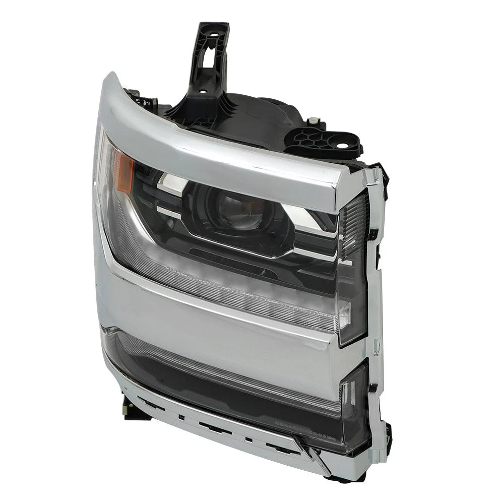 Full LED Headlight for Chevy Silverado 1500 (2016–2018) Chrome Right Side