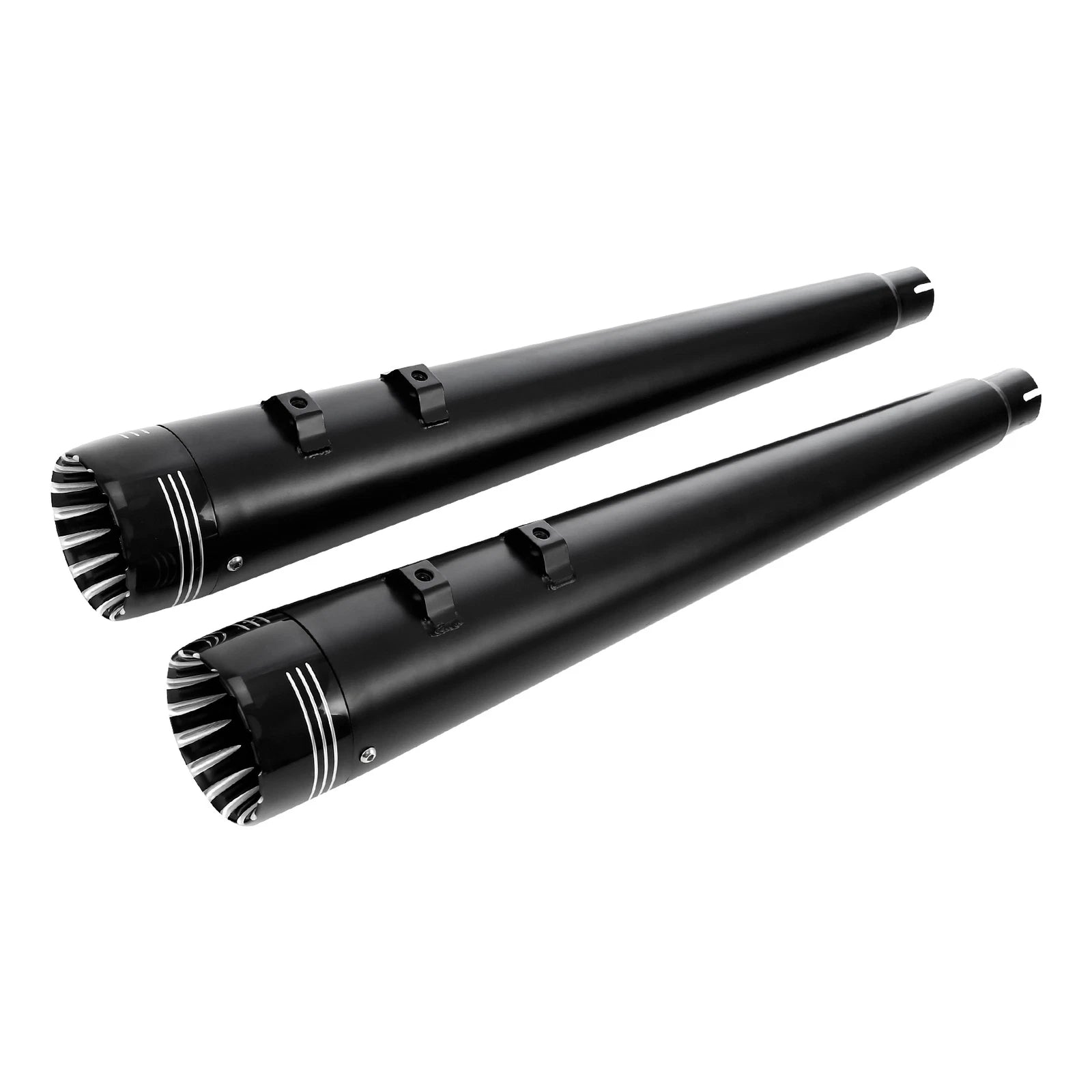 4" Megaphone Dual Exhaust Pipe for Harley Touring Road King (1995–2016)