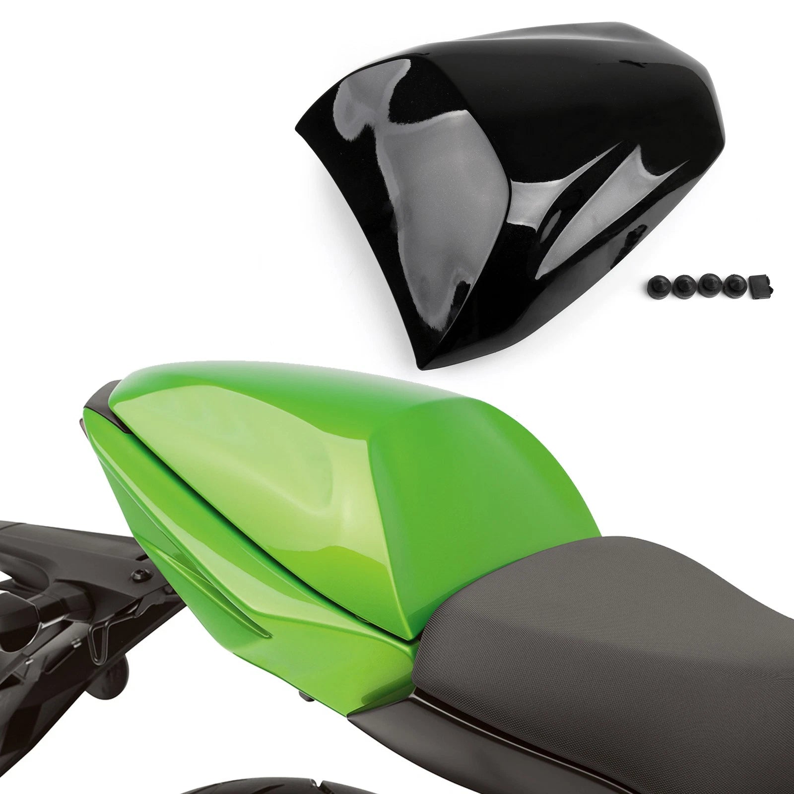 Rear Pillion Passenger Seat Cover Cowl for Kawasaki Ninja 650 (2017–2023)