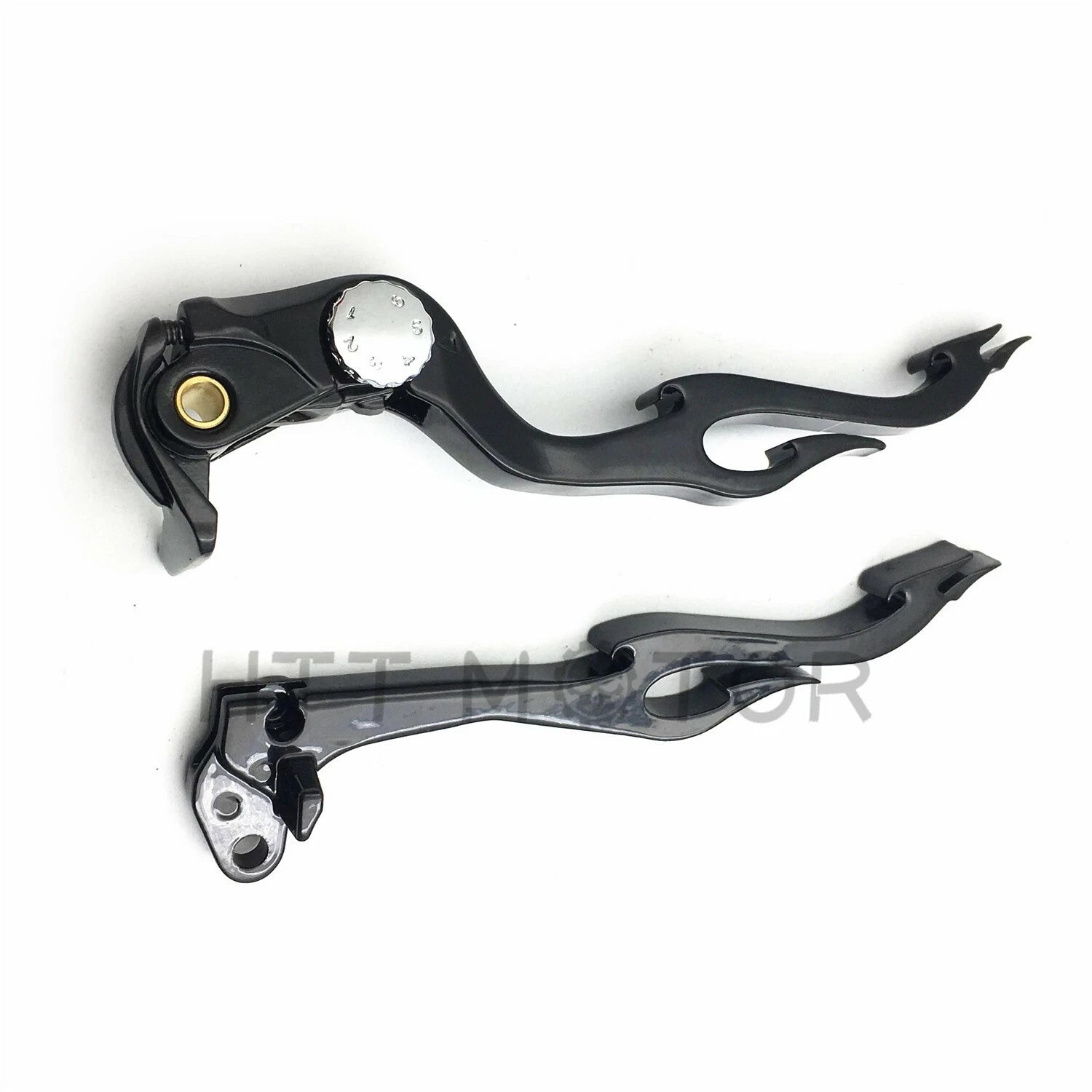Custom Brake Clutch Flame Lever for Suzuki GSXR 600 750 (2004–2005)