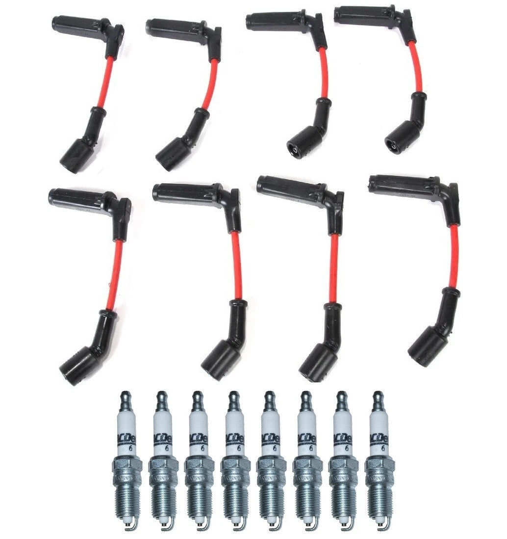 Set of 8 ACDelco Rapidfire Spark Plugs & Ignition Wire Set for Impala (2006–2013)