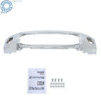 Split Chrome Steel Front Bumper for Toyota Tundra (2007–2013)