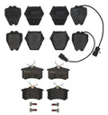 Brembo Low-Met Brake Pad Set for Audi A4 Quattro S4 VW Passat (2000–2008)