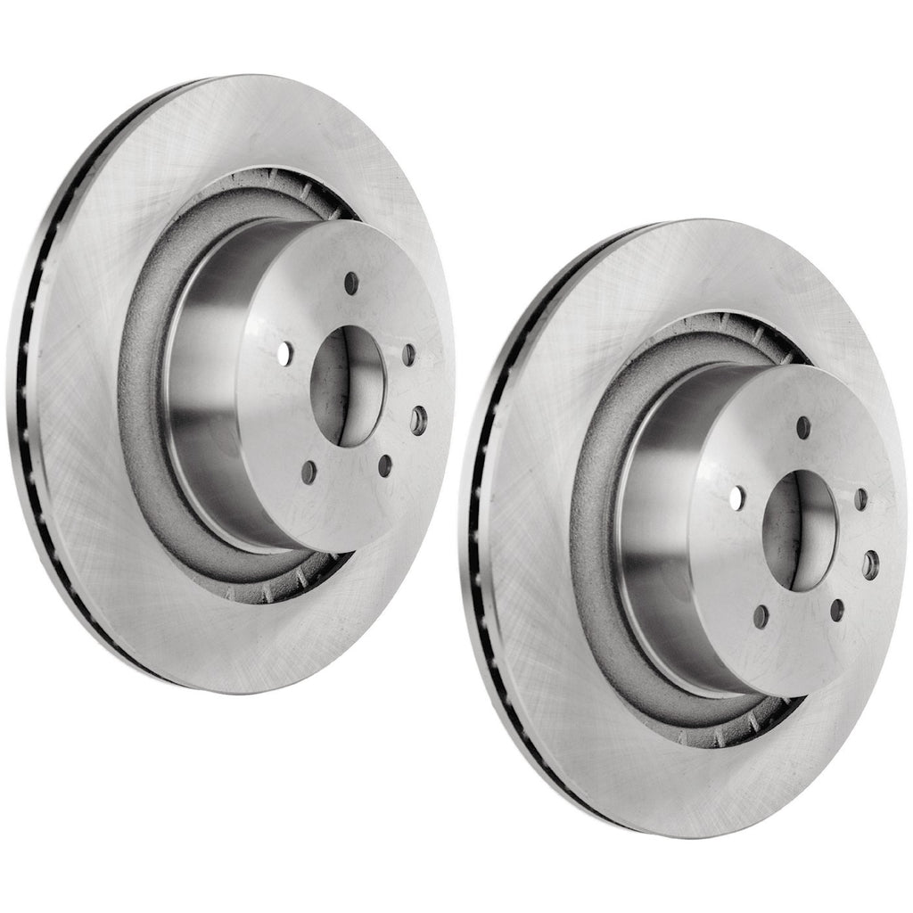 Rear Brake Disc Rotors for Nissan 370Z, Infiniti Q60, G37, 350Z (2009)