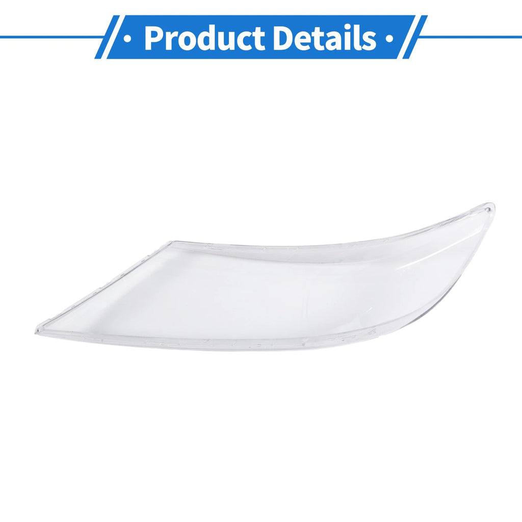 Headlight Lens Cover for Kia Sorento (2009–2012) PC Clear