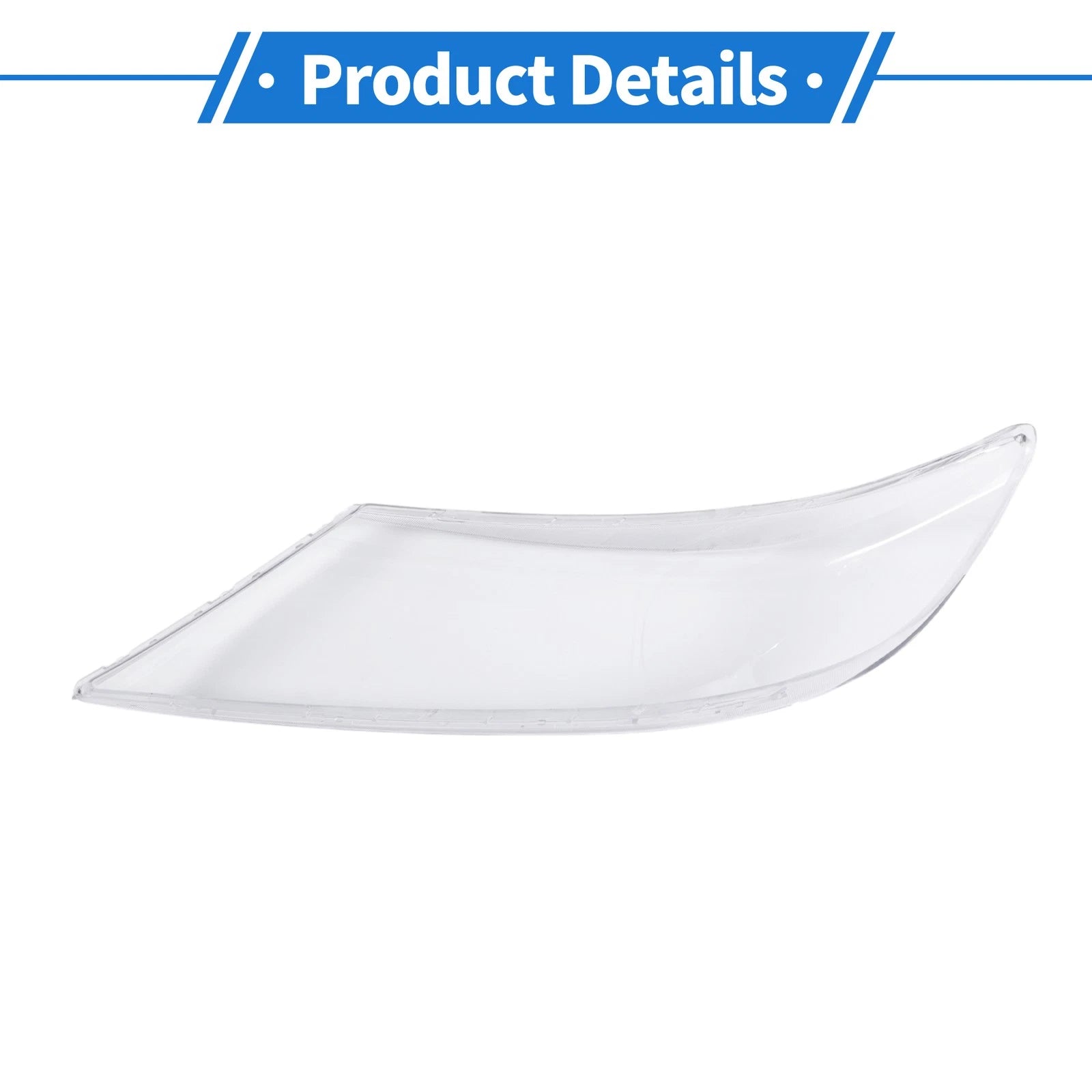 Headlight Lens Cover for Kia Sorento (2009–2012) PC Clear