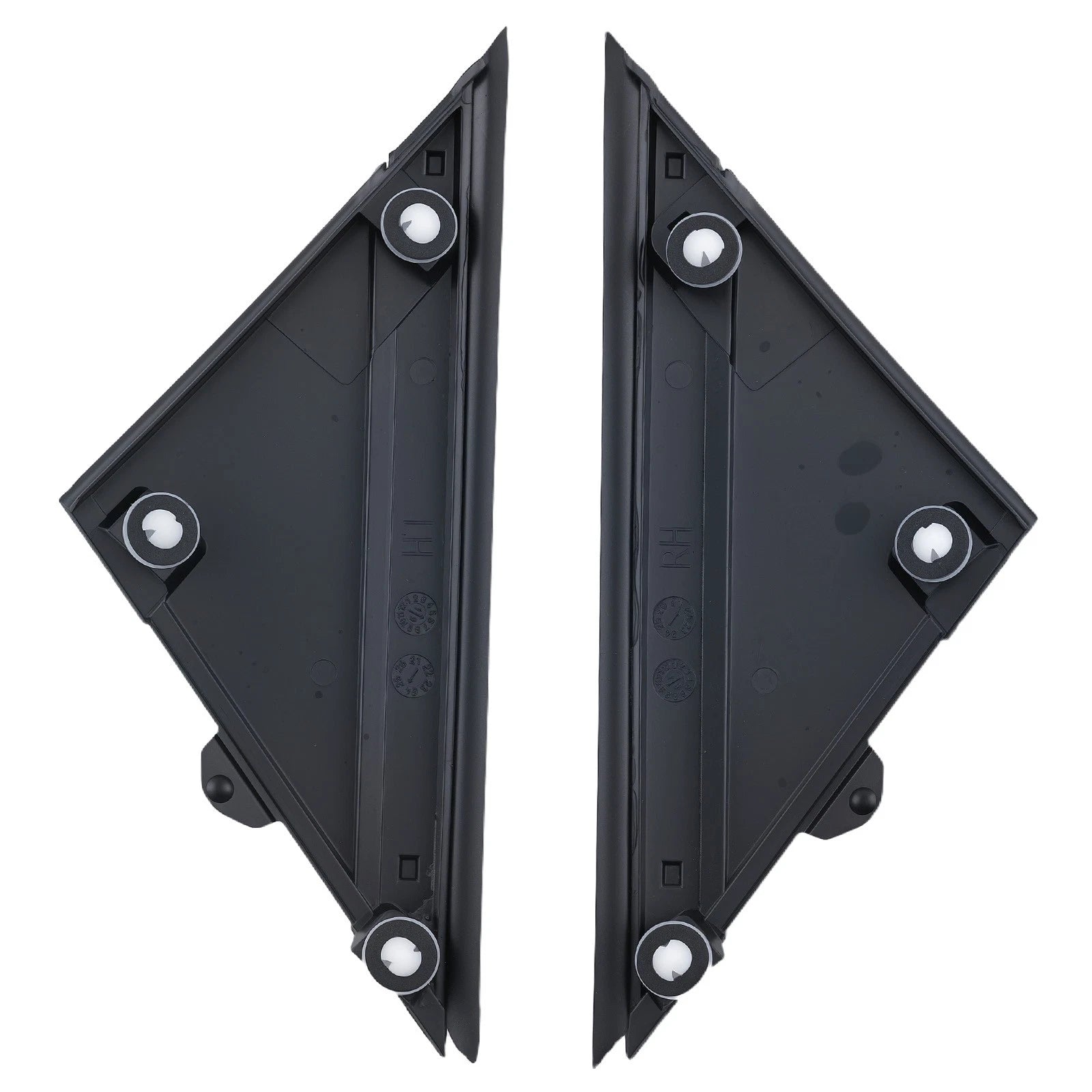 Fender Corner Mirror Trim for Fiat 500 (2012–2019) Flag Applique Matte