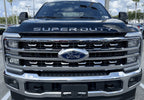 Chrome Hood Inserts Letters OEM Style for 2023–2025 Ford Super Duty
