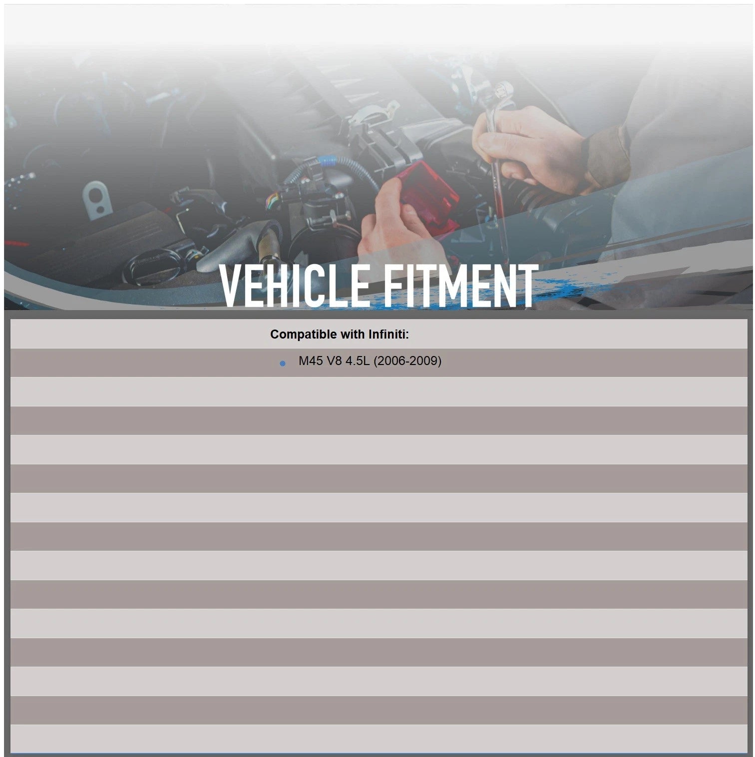Starter for Infiniti M45 (2006-2009) V8 4.5L