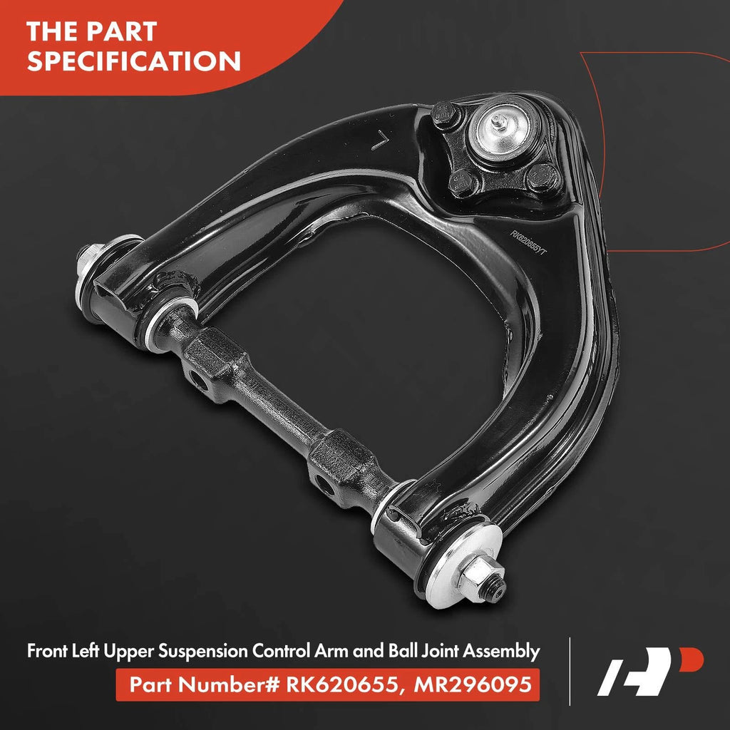 Front Left Upper Control Arm with Ball Joint for Mitsubishi Montero (1997-2000)