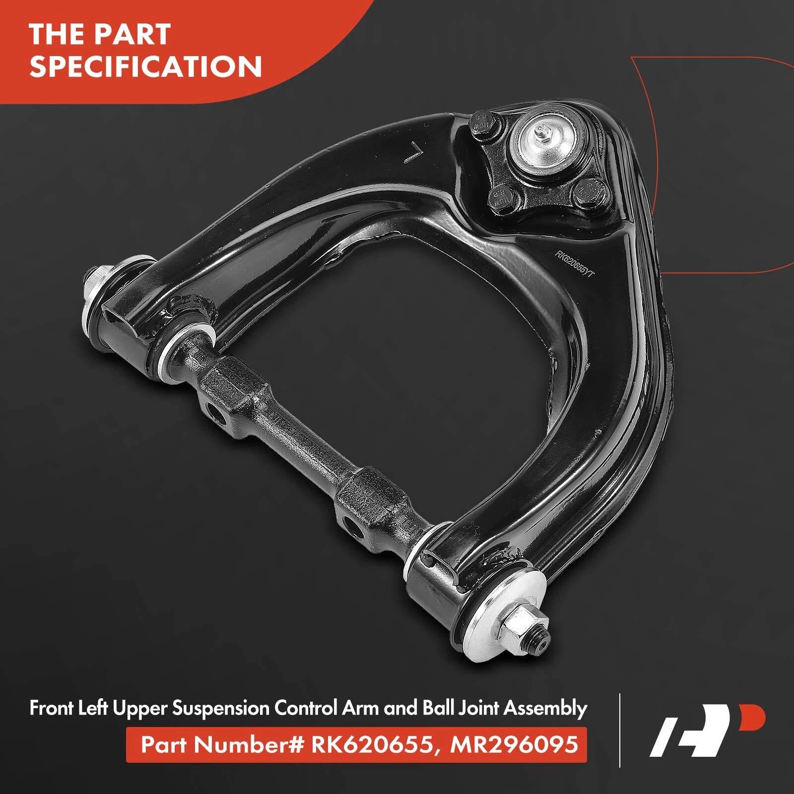 Front Left Upper Control Arm with Ball Joint for Mitsubishi Montero (1997-2000)