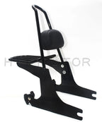 Detachable sissybar backrest luggage rack for Harley Dyna (2007–2016)