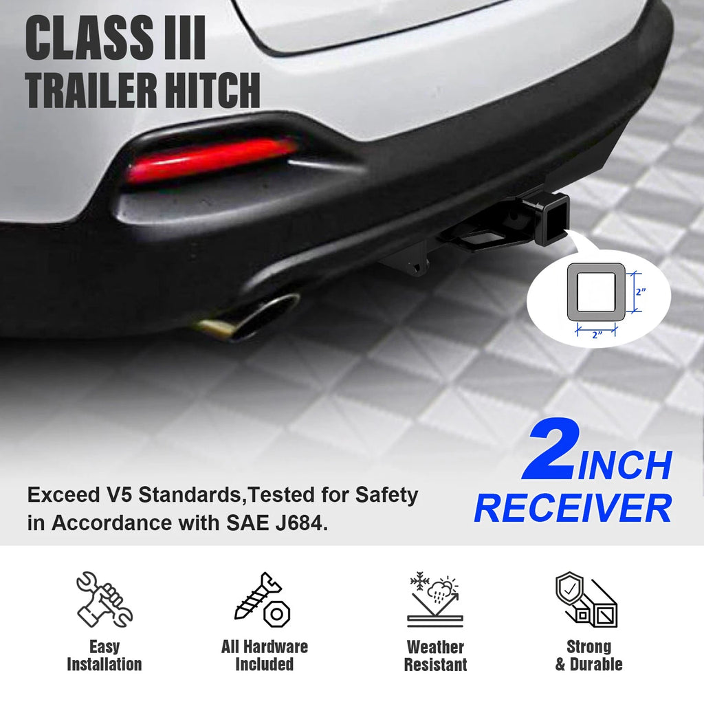 2 Inch Trailer Towing Hitch for Hyundai Santa Fe (2019-2020)