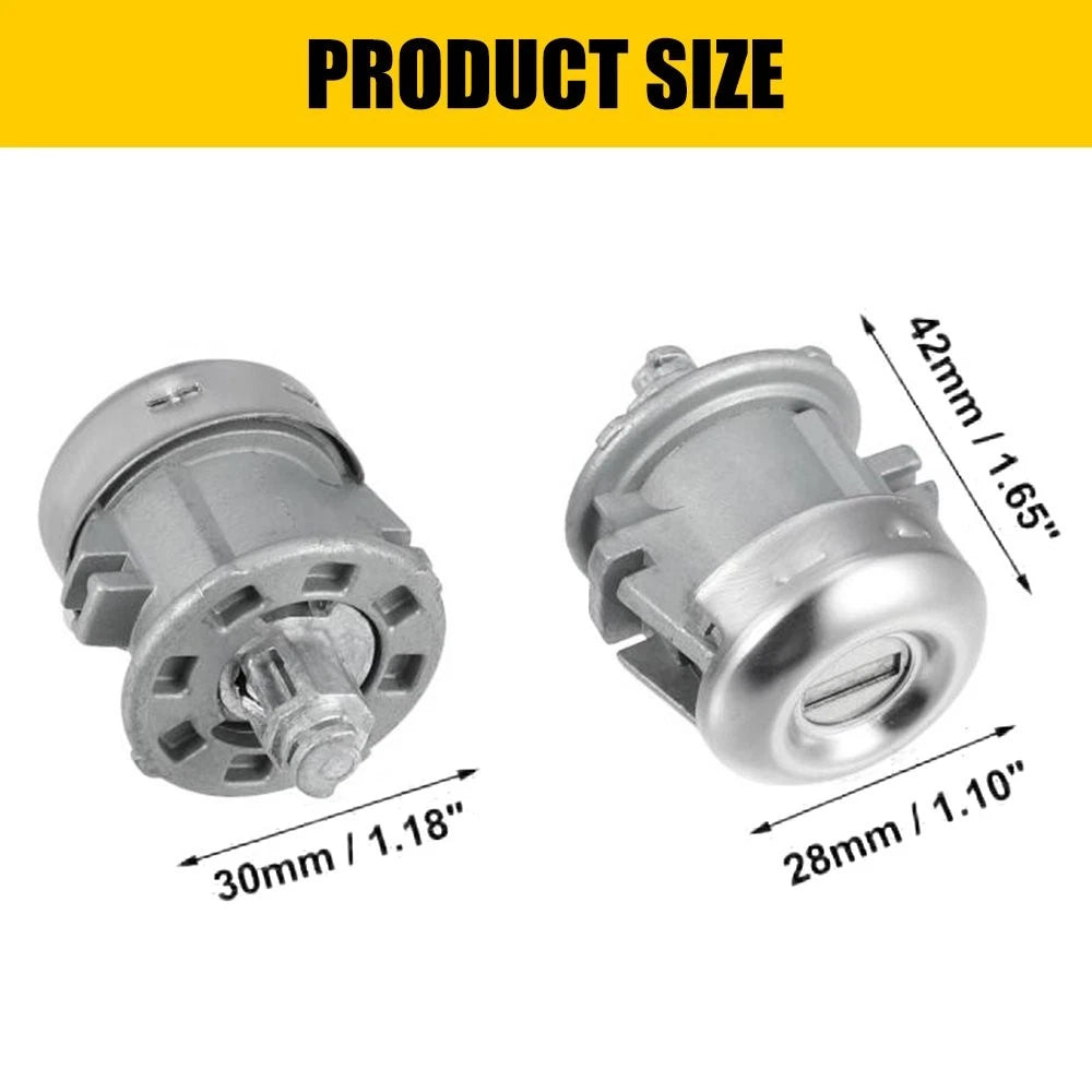 Door Lock Cylinder & Keys for Ford F150 F250 F350 Super Duty (2004–2008) 7C3Z1521990A