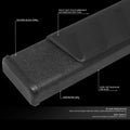 Set of 2 Powdercoated Running Board Step Bars for Chevy Silverado (2019–2022)