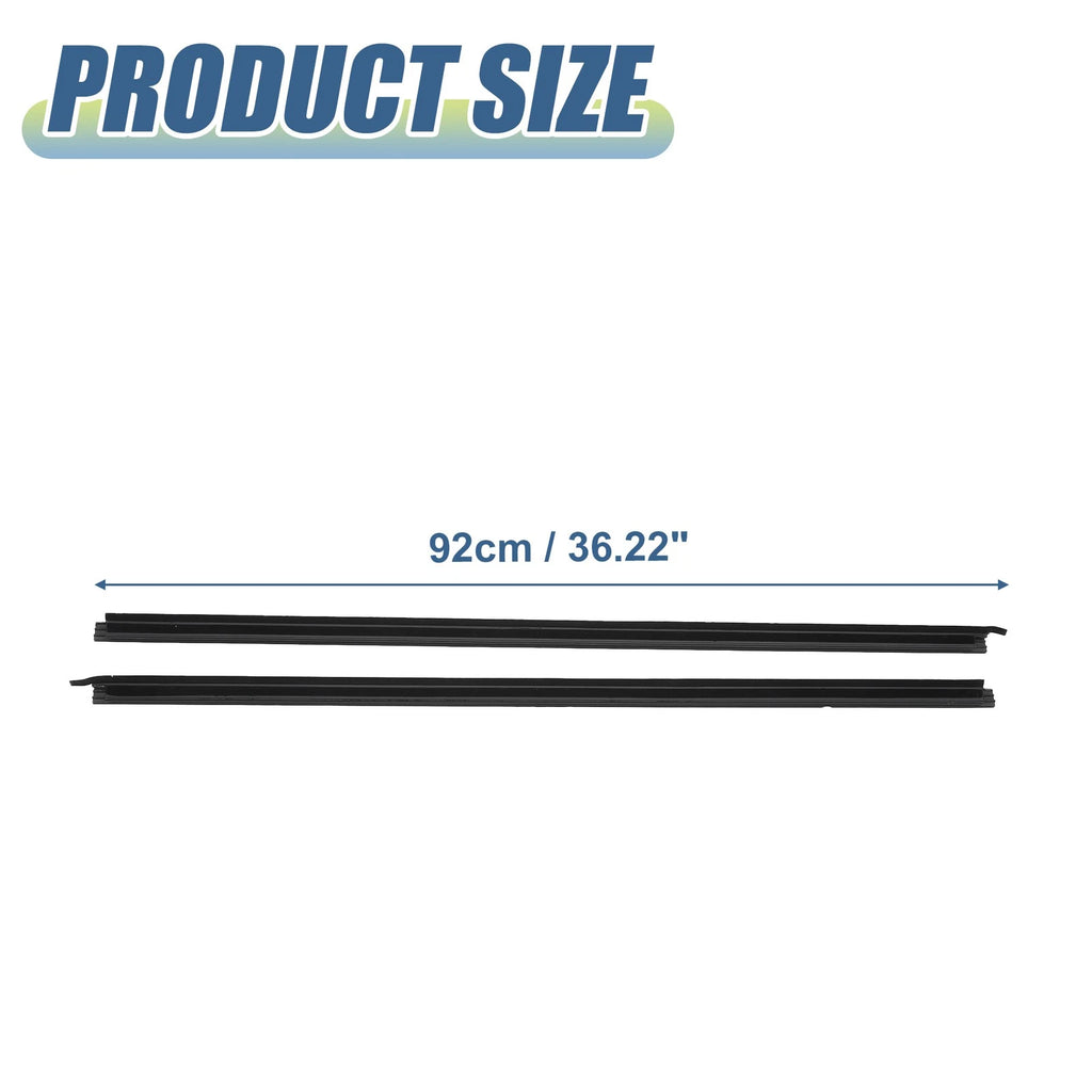 2X Window Glass Seals for Nissan D21 (1986–1997) 745060774255