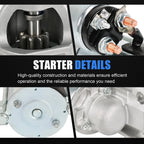 Starter for Cadillac Escalade, Chevrolet Silverado, Avalanche 1500 (2002-2020)