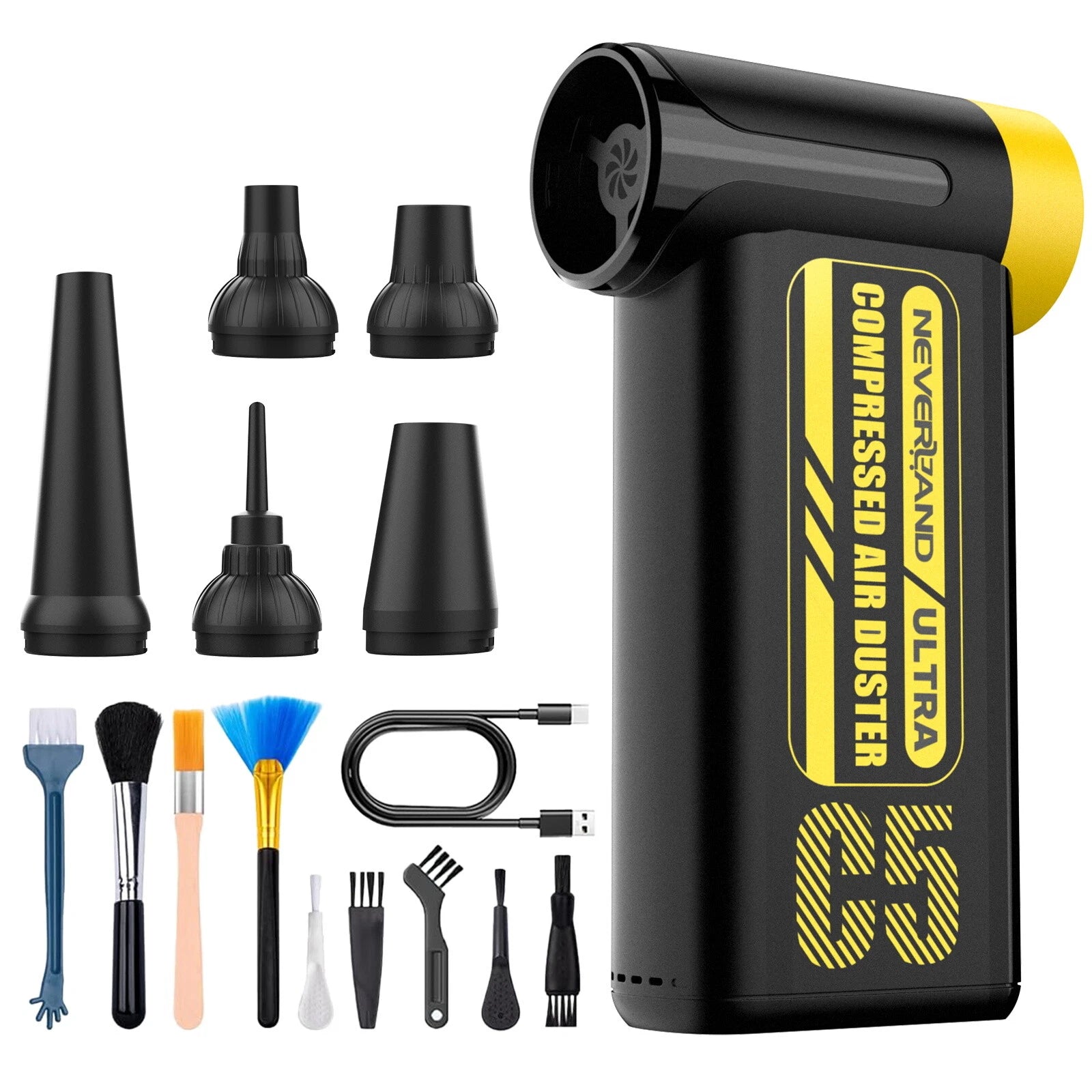 300000RPM Wireless Compressed Air Duster for Universal Use (2023)