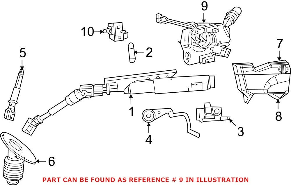 Multi-Function Switch for Chrysler Dodge Ram (OEM)