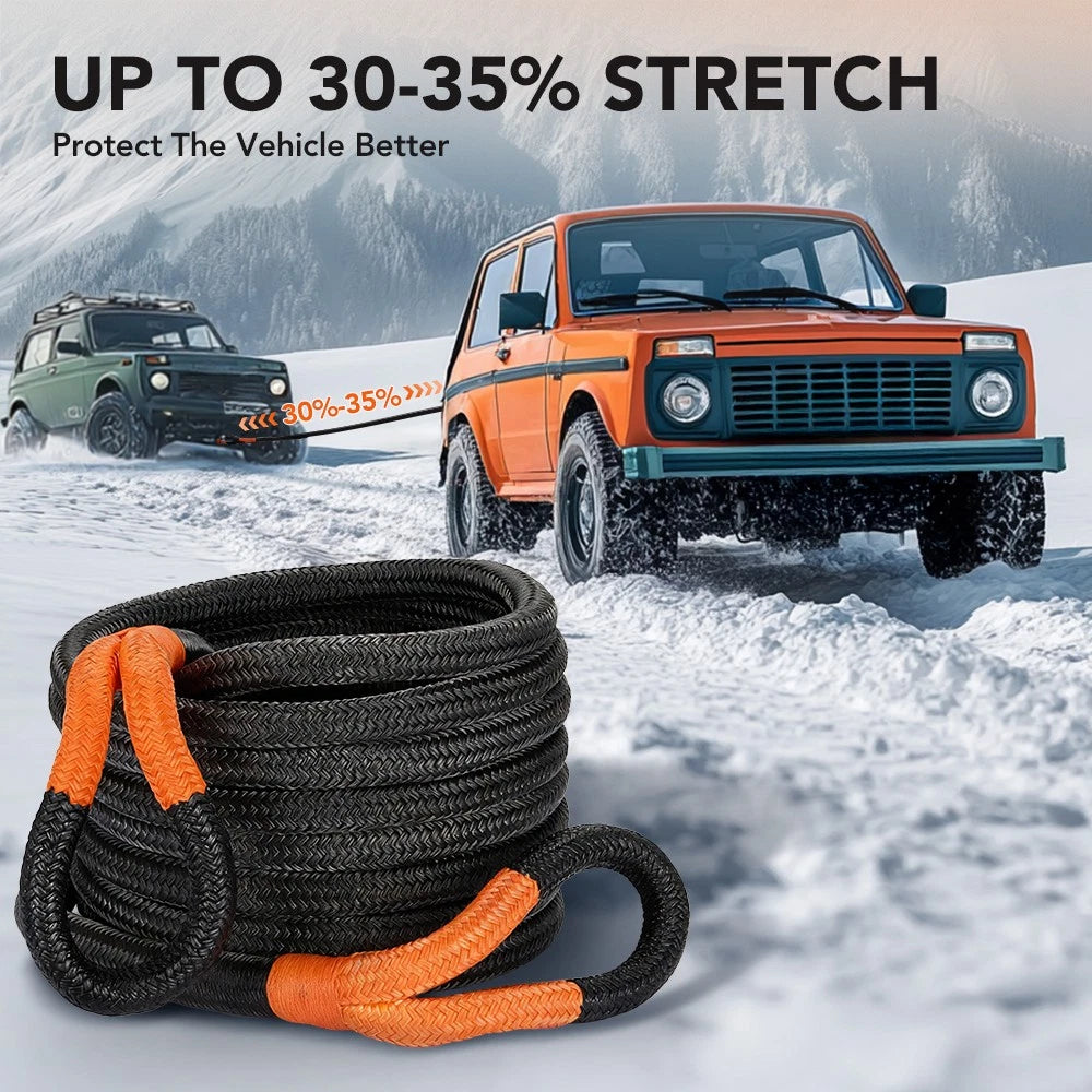 Tow Strap for Heavy Duty Use (1" x 30', 48000 lbs)