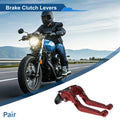 Adjustable Brake Clutch Levers for Honda X11 (1999–2002) Solid Red