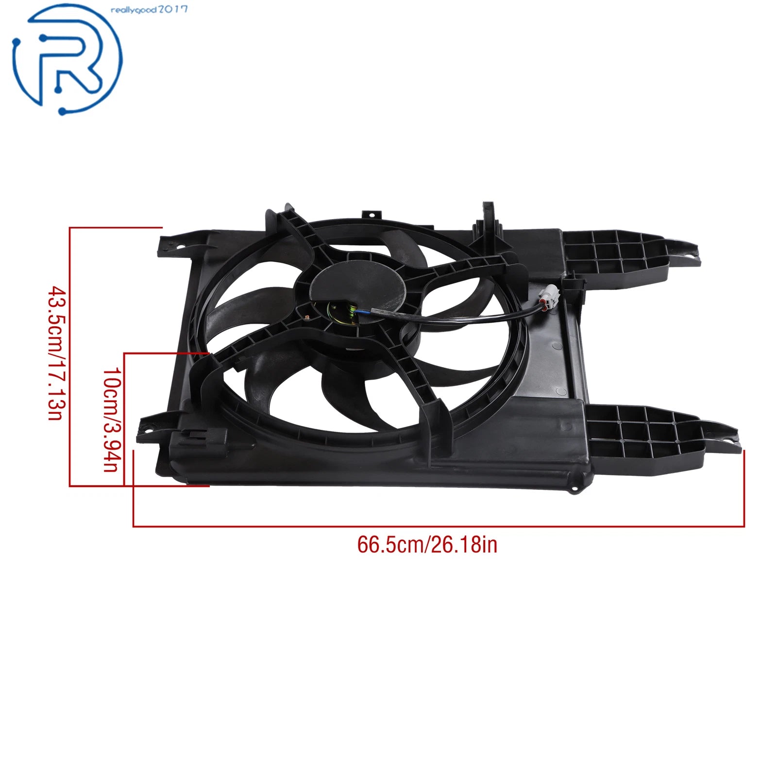 Radiator Cooling Fan Assembly for Chevrolet Aveo/Aveo5 (2009-2011)
