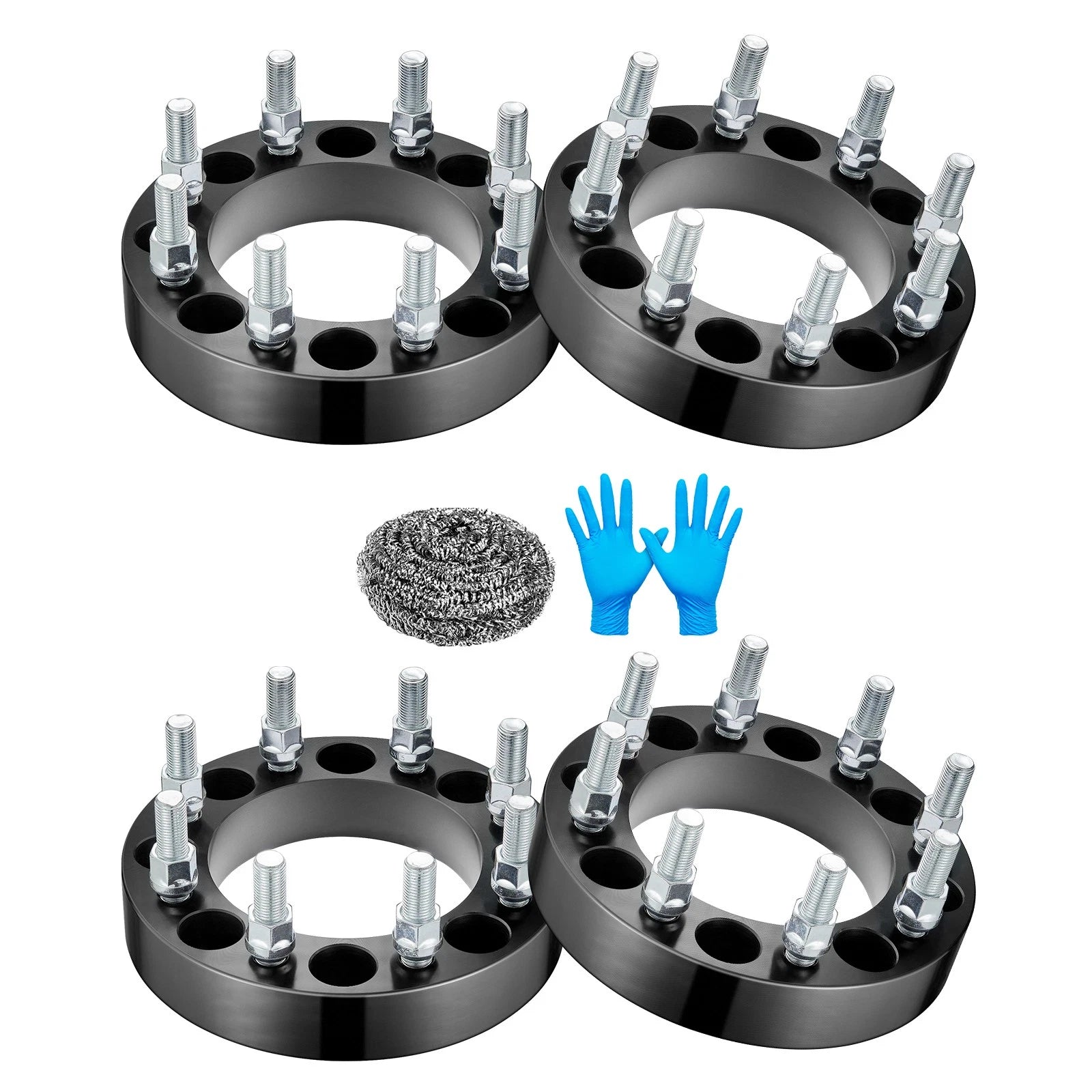 Set of 4 Wheel Spacers for Dodge Ram 3500 Dually (2014–2018)