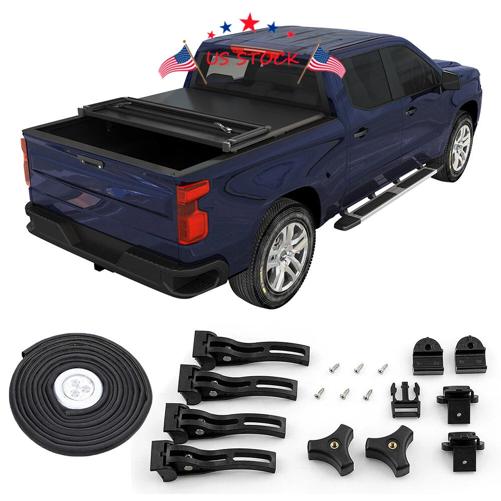 Hard Tri-Fold Tonneau Cover for Ford Ranger (2019-2022) 6ft Bed