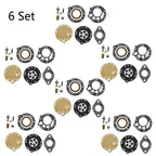 Set of 6 Carburetor Gasket Kit for Tillotson RK-114HL HL Series