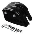 Black Painted Saddlebag with Electronic Latch Key for Indian Chieftain (2014–2023)