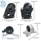 Set of 4 Motor Mounts for Nissan Altima (2002-2006)